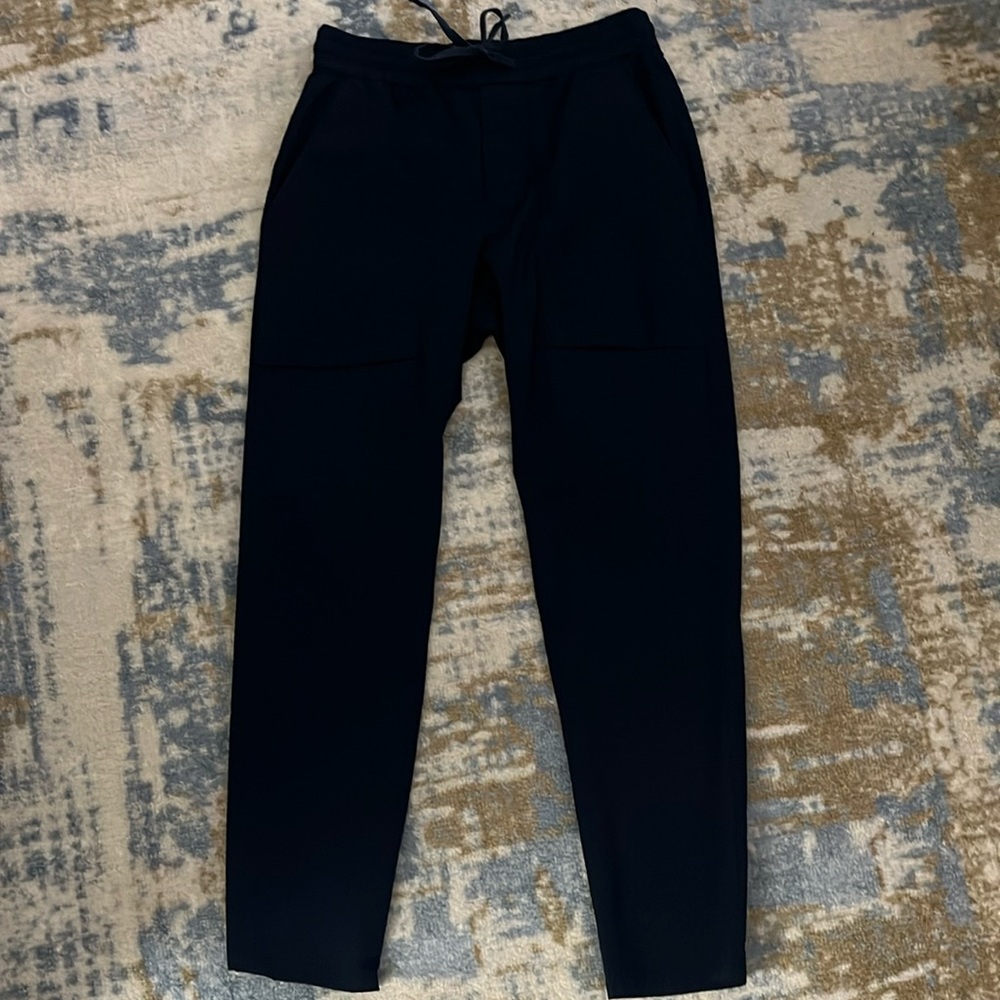 Lululemon Navy blue seersucker pants size M
